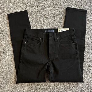 Everlane The Slim Jean Performance Jean Uniform Black Jeans Denim Size 28x28 NWT